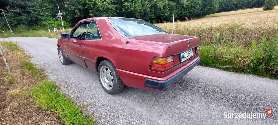 Merc 91r 124 Coupe 30 Manual Benzyna c124 wspomaganie kierownicy Chrzanów
