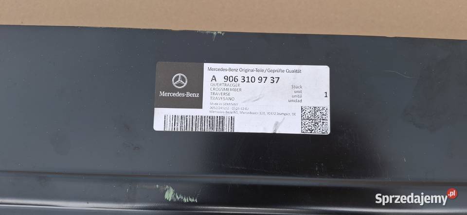 MERCEDES SPRINTER W906 CRAFTER PAS TYLNY TYŁ Bieleń