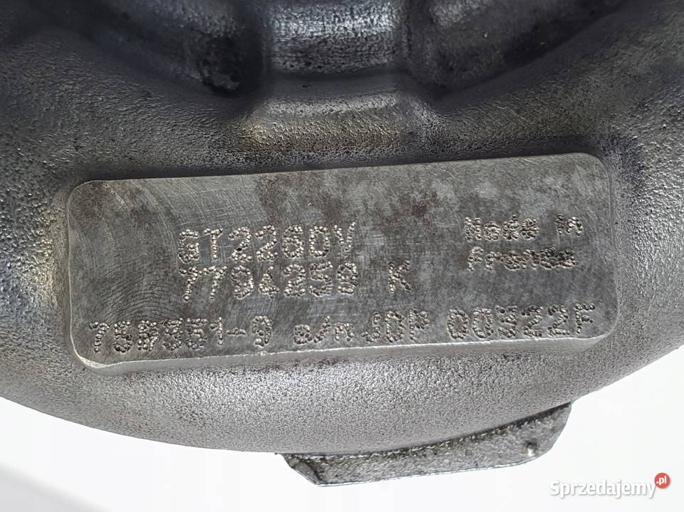 TURBOSPRĘŻARKA BMW E60 E61 30 D turbo 7794259K osobowe lubelskie