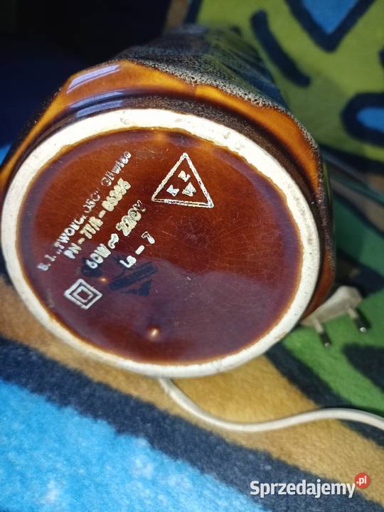 Lampa Mirosławice PRL Jasło