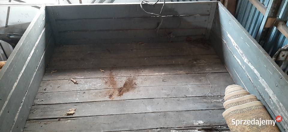 Przyczepa Rolnicza Dwuosiowa 400x200 Solidna lubelskie