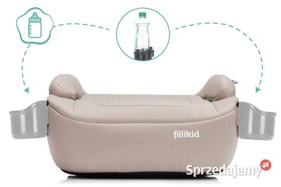 Fotelik Samochodowy iSize 125150 ISOFIX Beige Poznań