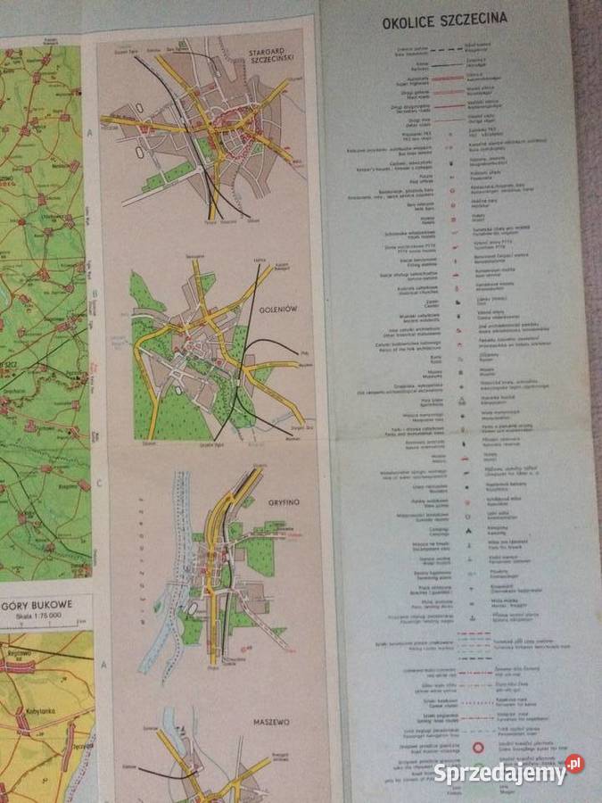 3483 Szczecina Mapa Turystyczna Szczecin