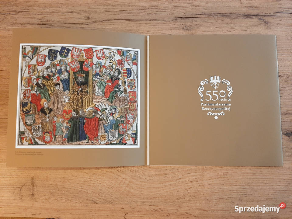 Folder 550 lecie Parlamentaryzmu Rzeczpospolitej Warszawa