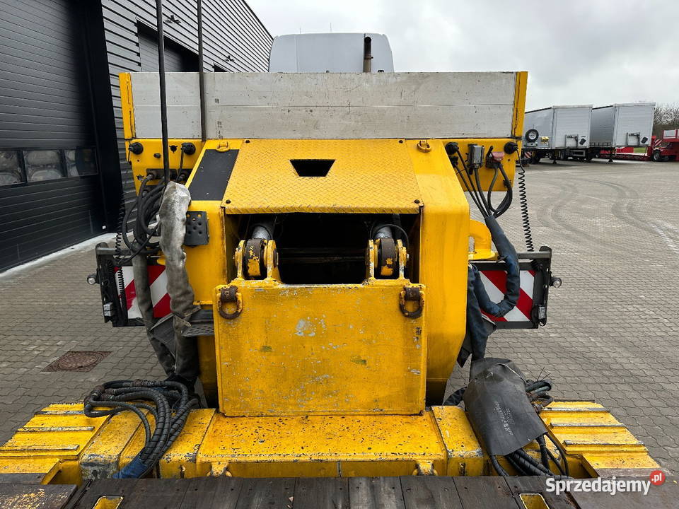 Tiefbett naczepa niskopodwoziowa do maszyn Niskopodłogowe Warszawa sprzedam