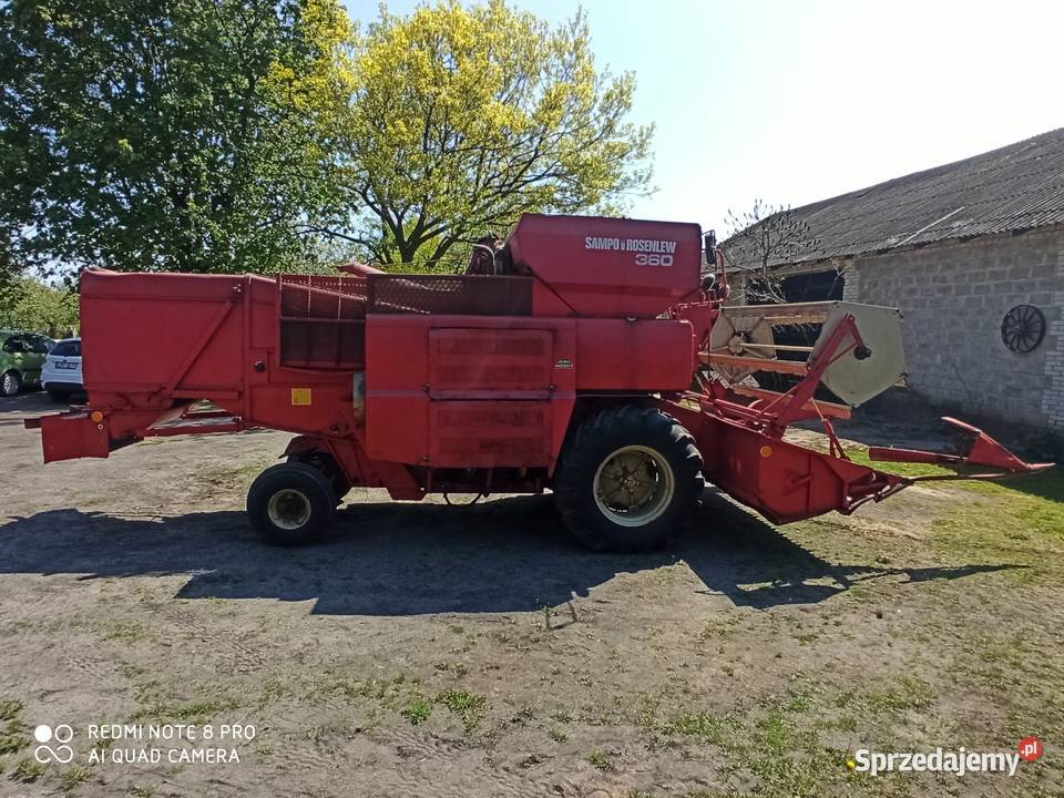 Kombajn zbożowy Sampo 360 Kombajny Paprotnia sprzedam