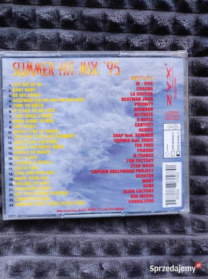 Summer Hit Mix 95 1995 kolekcjonerska płyta cd Kielce