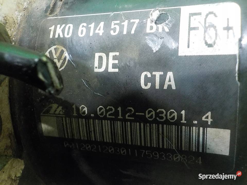 VW GOLF VI 20 TDI AUT 09r HB 5D pompa ABS mazowieckie