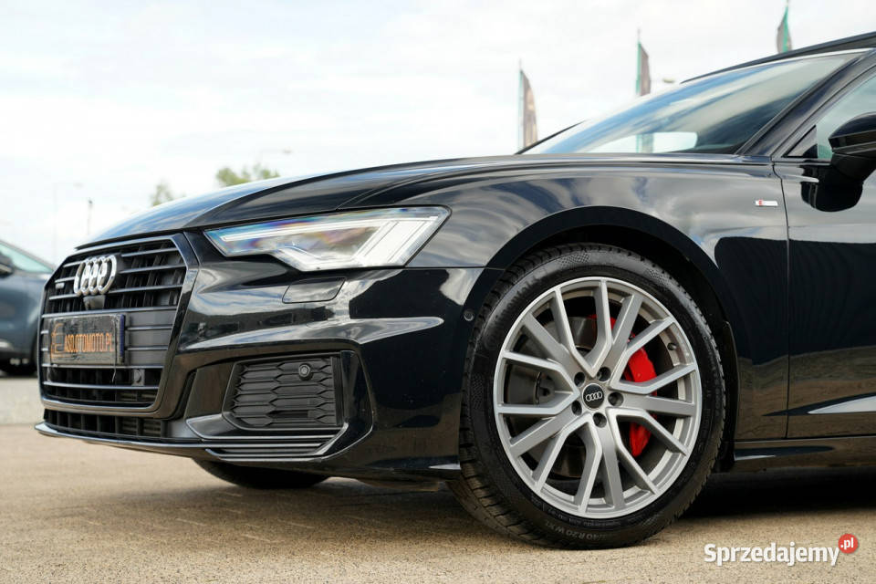 Audi A6 SLINE skóra FUL LED kamery 360 grzane pełny VAT A6 Otmuchów