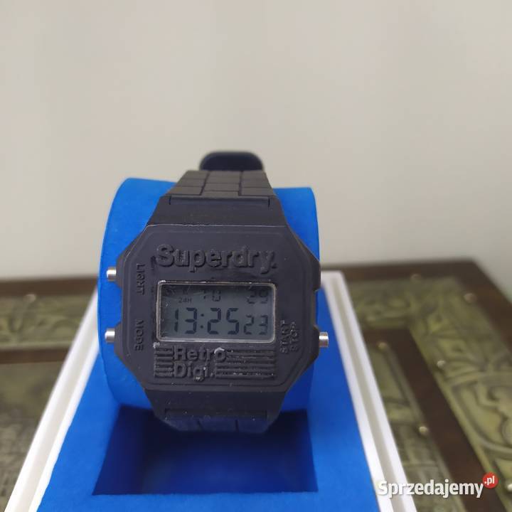 zegarek superdry retro digital elektronik