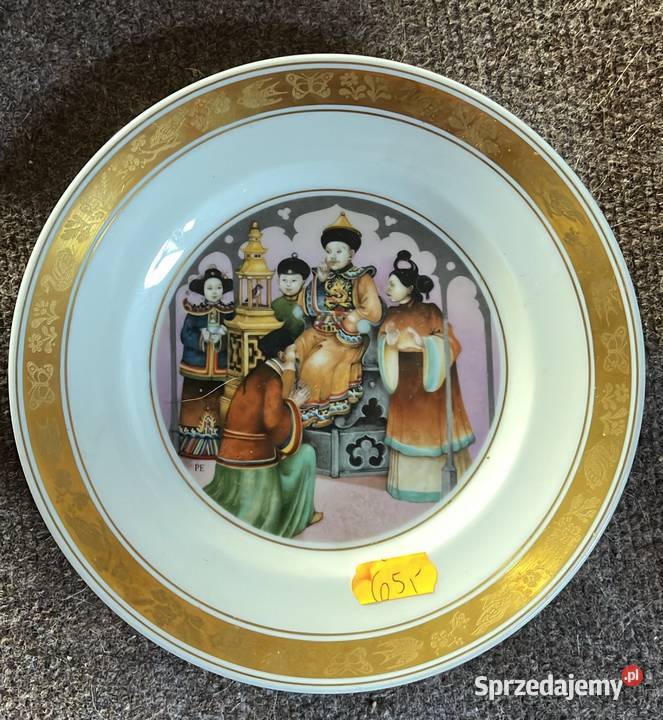 Talerz z Słowik Hans Christian Andersen Royal