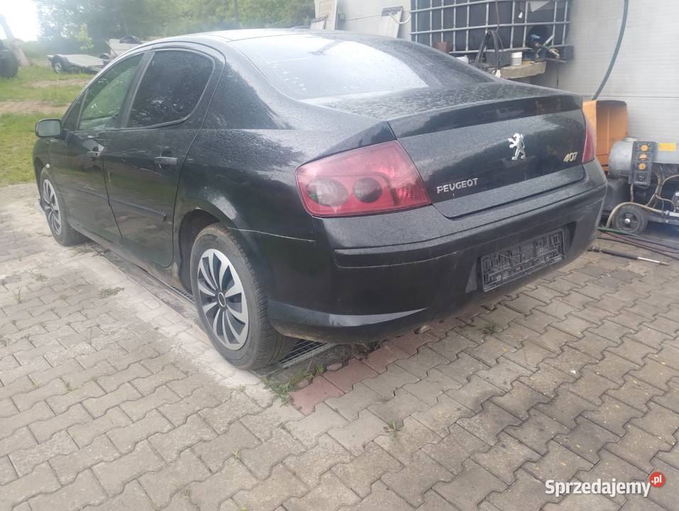 Peugeot 407 na części Śląsk uszkodzony 407 Siewierz