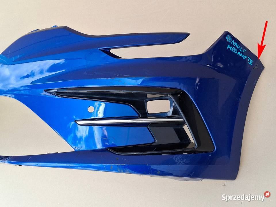 RENAULT MEGANE IV 4 LIFT ZDERZAK PRZÓD PRZEDNI lubuskie Bieleń