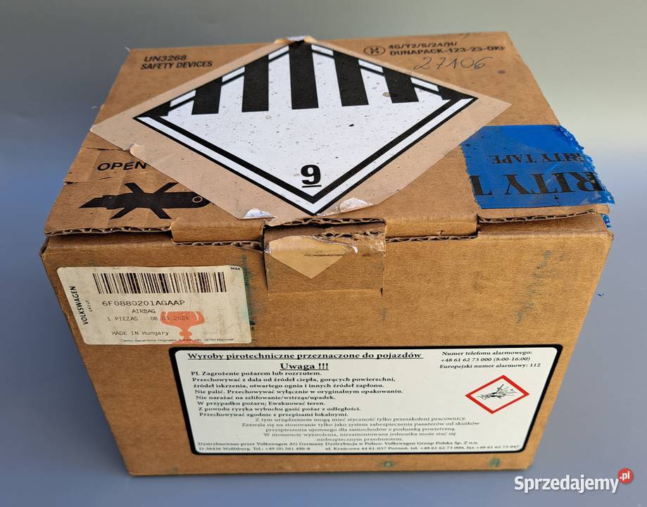 Poduszka Airbag Kierowcy SEAT 5F0880201H Nowa dolnośląskie Mielęcin