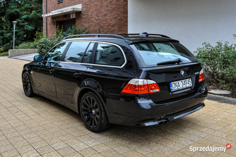 BMW Seria 5 E61 25 Automat Skóry Rok produkcji 2005 dolnośląskie Wrocław sprzedam
