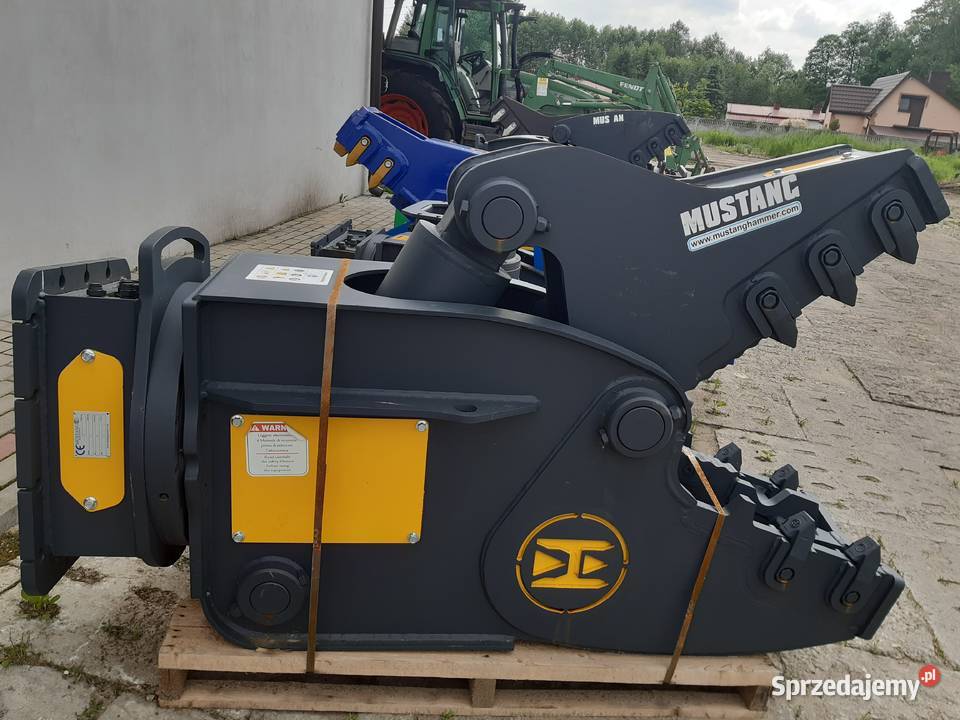 Szczęka nożyce wyburzeniowe hydrauliczna Mustang Osprzęt roboczy sprzedam