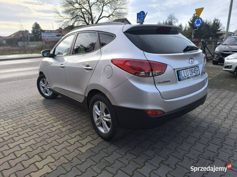 Hyundai ix35 20 CRDi 136 Klimatronic Półskóra lakier metallic lubelskie Łuków sprzedam