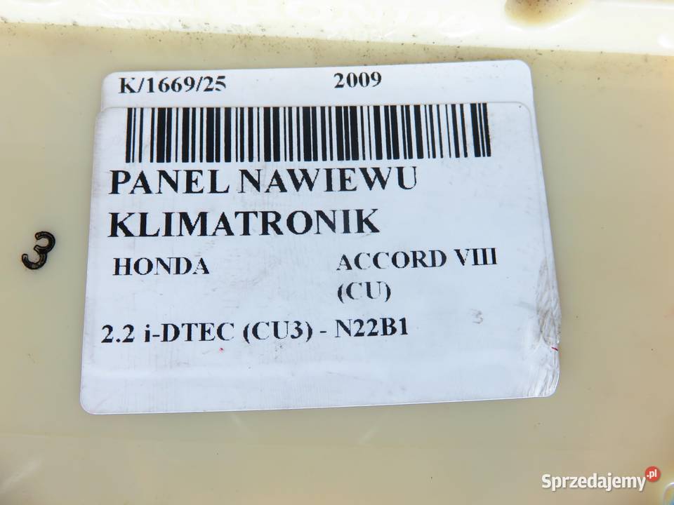 KLIMATRONIK HONDA ACCORD VIII