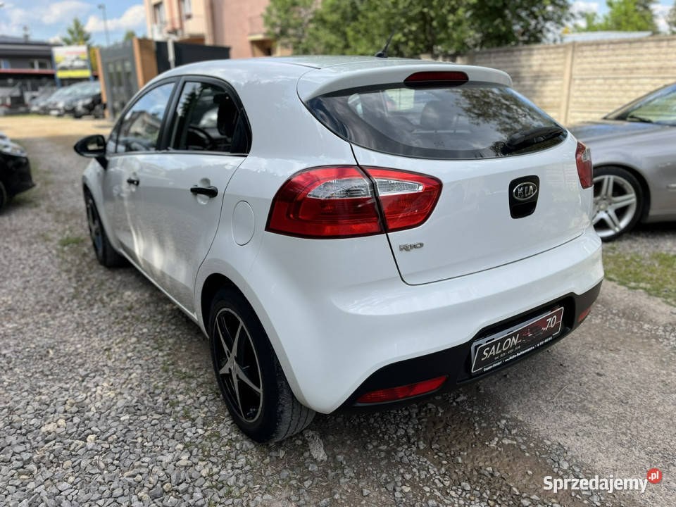 Kia Rio 12 1WŁ Klima Alu el szyby Isofix Bez lakier metallic Częstochowa sprzedam