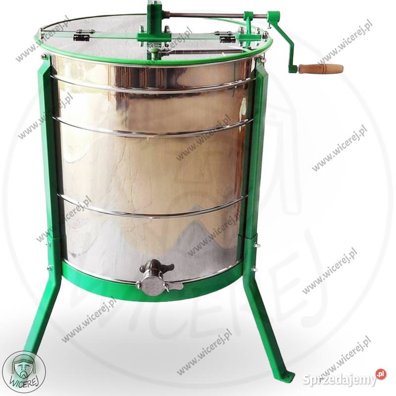 Miodarka 4 ramkowa ręczna nierdzewna