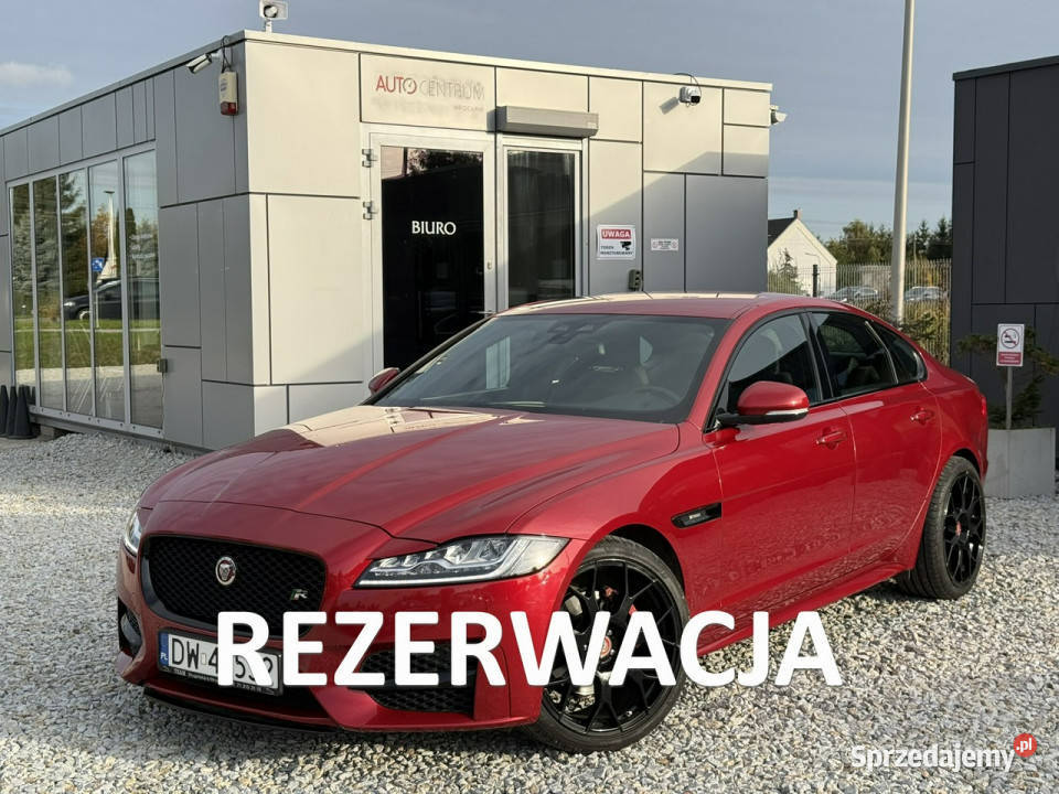 Jaguar XF RSport 20 16V Turbo 241 2016r Salon ESP Wrocław