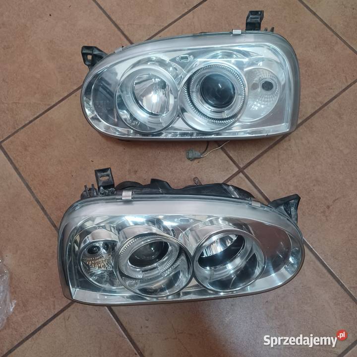 lampy lampa przod golf 3 prawa lewa Pozostałe Rakoniewice
