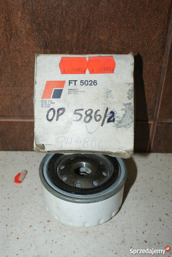 Filtr oleju RENAULT 11 5 9 SUPER 5 14 06800890 Białobrzegi sprzedam