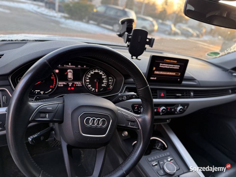 Audi A4 B9 20 TDI 190 Piękna bezwypadkowa sztuka blokada skrzyni biegów