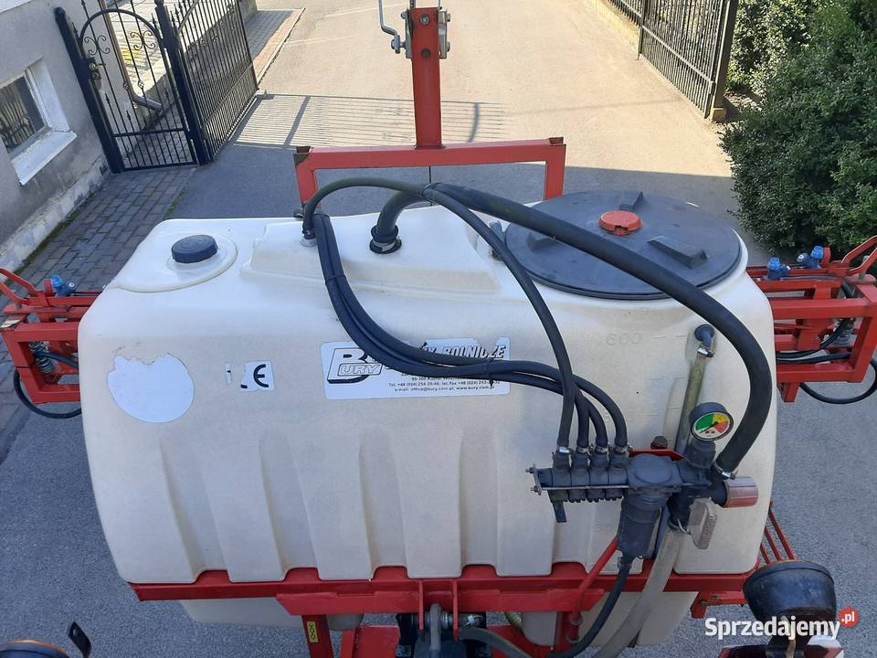 Opryskiwacz 600l Bury Perkoz