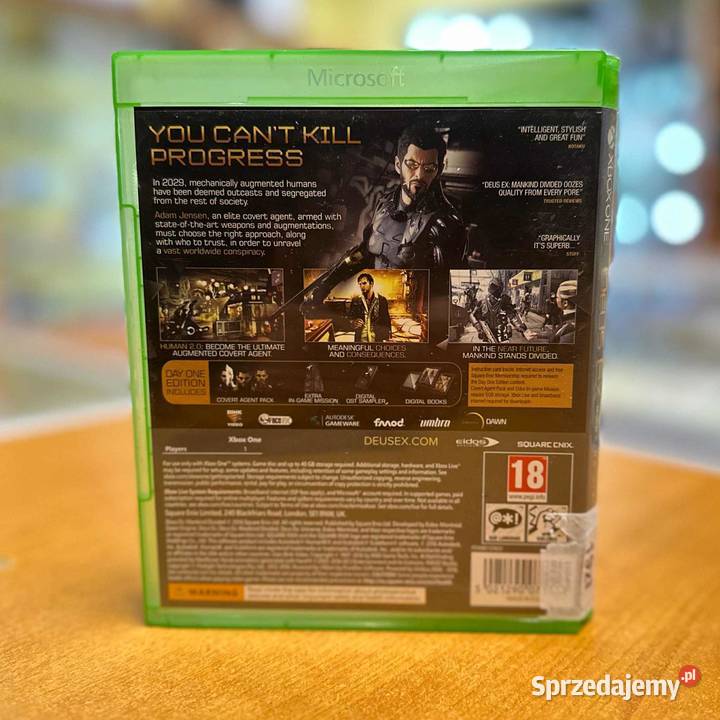 Gra na Xbox One Deus Ex Mankind Divided Elbląg