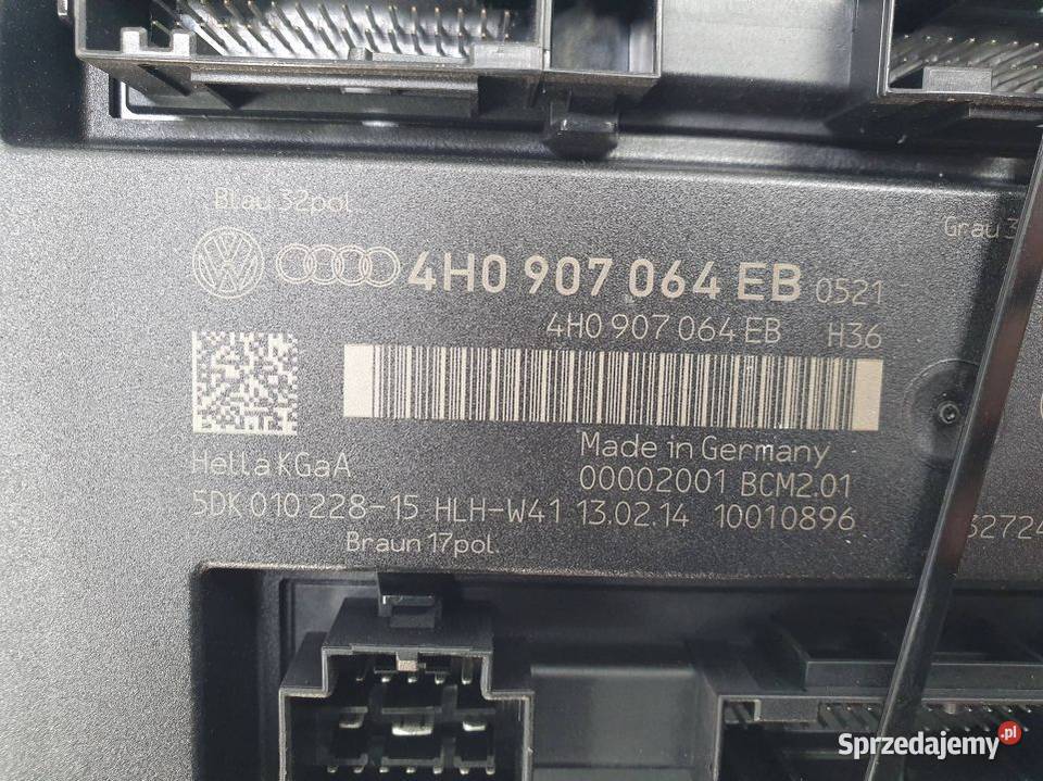 MODUŁ AUDI A8 L D4 4H0907064EB