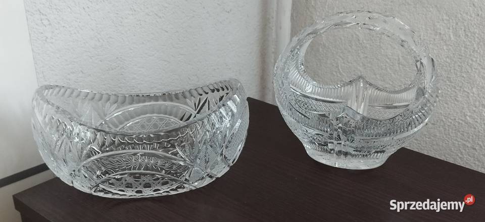 Przepiękne kryształy Porcelana i szkło Łuczyna