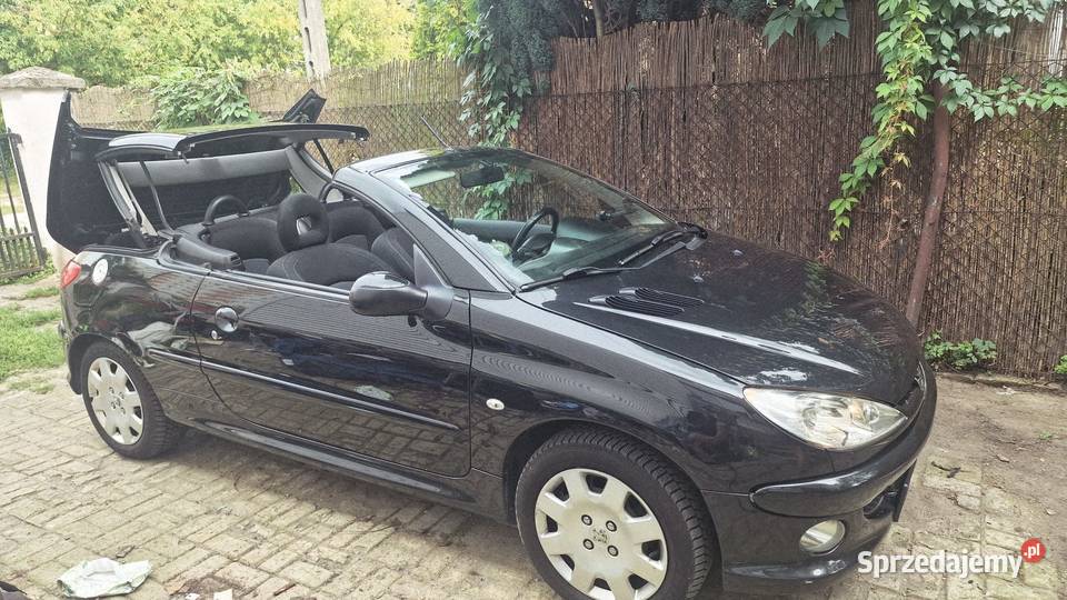 PEUGEOT 206 CC 16 16V 109 CABRIO 2006 KOŃCÓWKA 206 CC Łódź