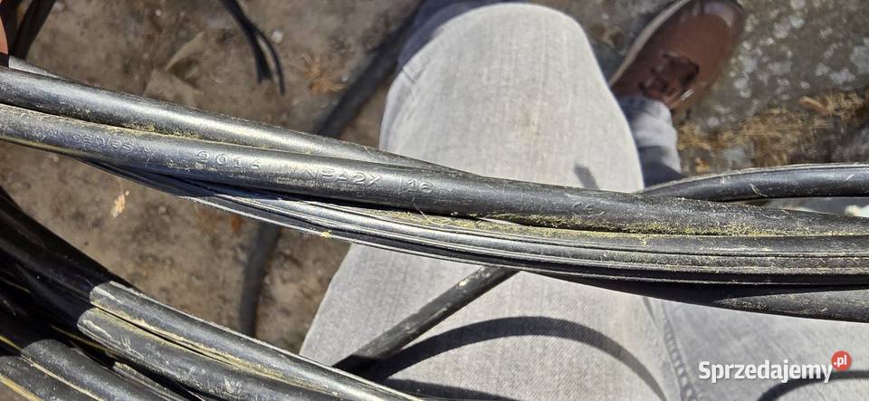 Przyłącze elektryczne napowietrzne Kable i przewody