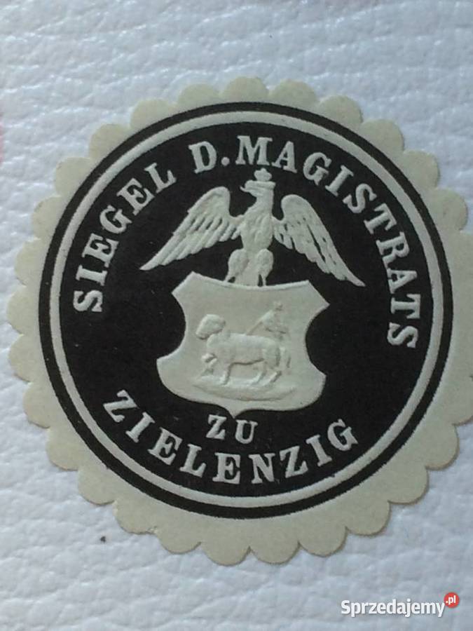 1244 SULĘCIN Niemieckie Zalepki