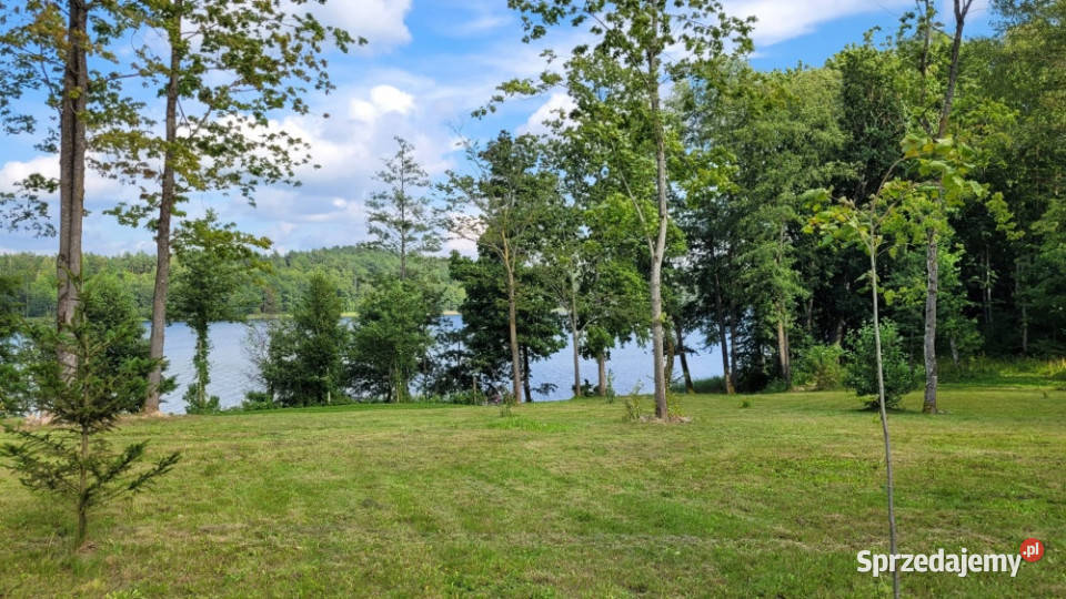 Działka Jeziorem Czarnym Pluszkiejmy Mazury Sprzedaż