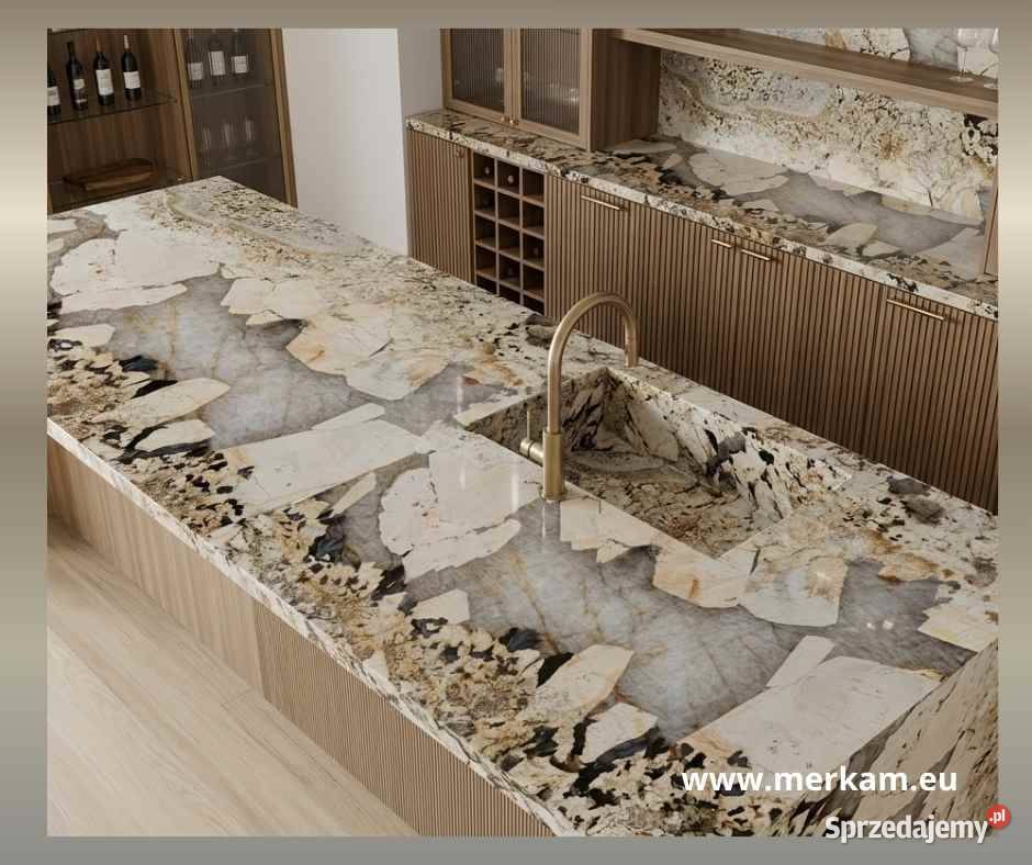 Merkam Blaty Kuchenne Granit Kwarc Konglomerat Łódź
