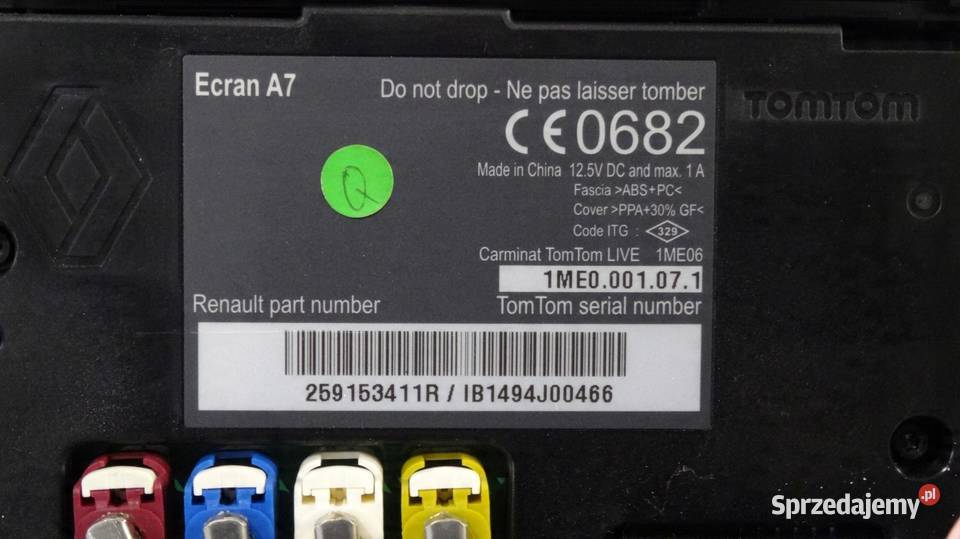RENAULT MEGANE III ekran wyświetlacz 280380578R sprzedam