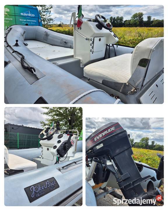 JOKER BOAT Nautica Aiello 470 łódź motorowa RIB Małuszyn
