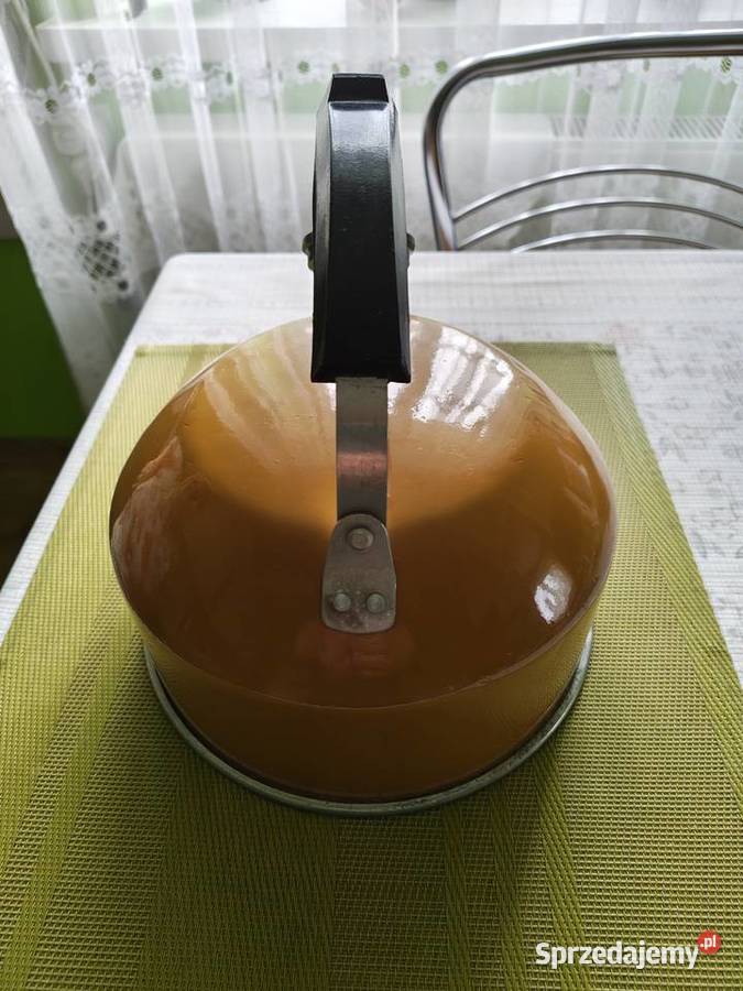 Czajnik z PRL u brązowy Myszków