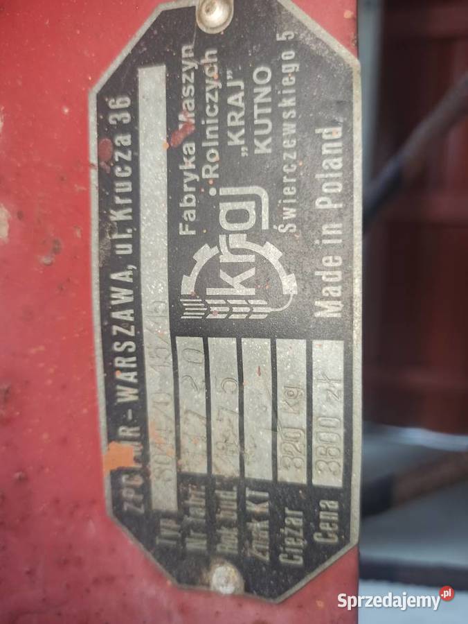 Siewnik Konny 15 lejowy Zabytek Bardo stan 1975 Radomyśl nad Sanem
