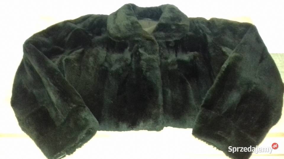 Kurtka futrzana damska czarna do sprzedania Kurtki i płaszcze