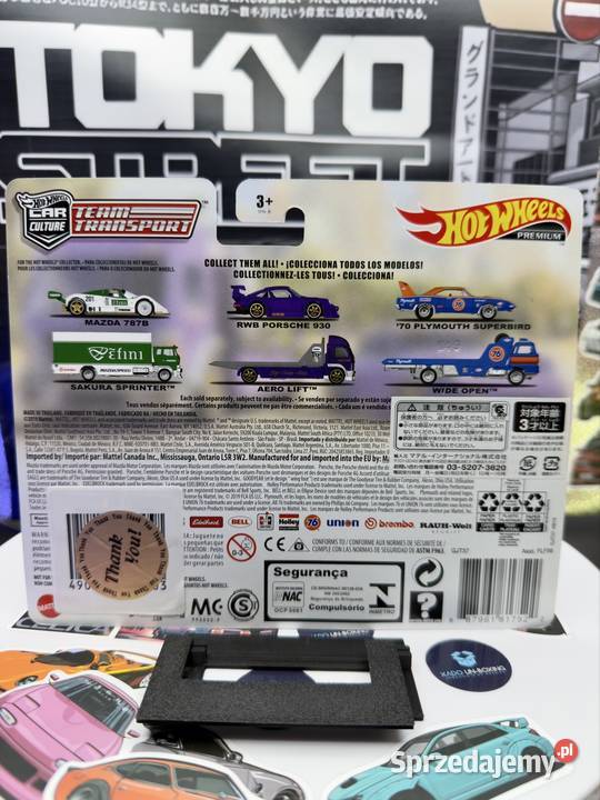 Hot Wheels Team Transport RWB Porsche 930 Aero Wrocław sprzedam