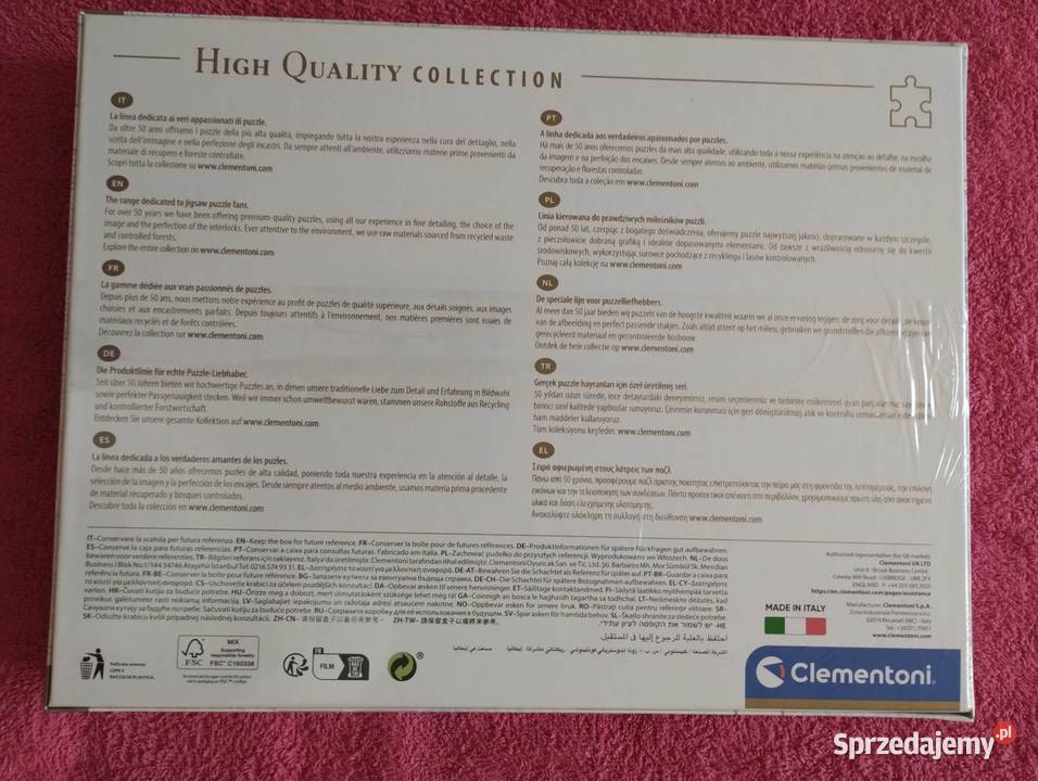 Puzzle 1000 Harry Potter Wizarding World śląskie Sosnowiec