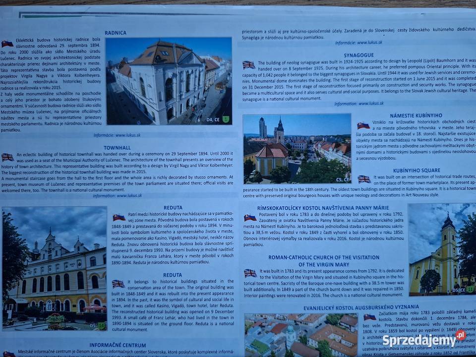 Słowacja informatory turystyczne 10 4 sprzedam