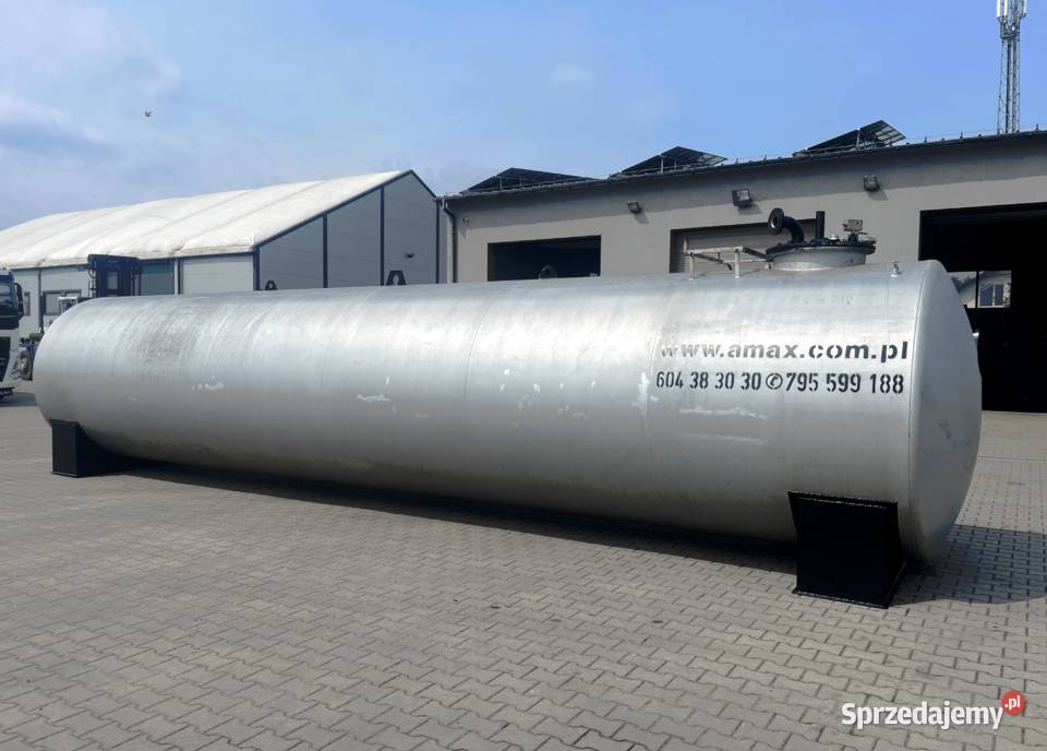 Zbiornik 30 000 l na olej napędowy stalowy Oświęcim
