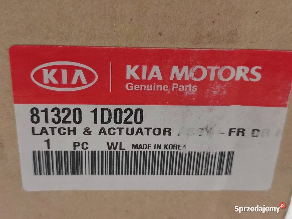 ZAMEK DRZWI PRAWY PRZÓD 6PIN KIA CARENS EX LX