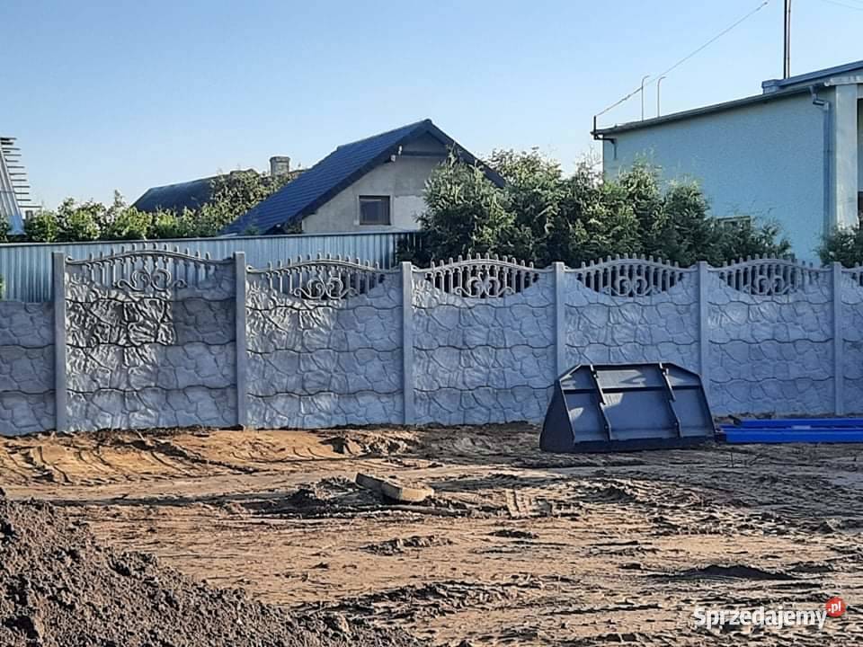 Ogrodzenia betonowe Montaż Transport Bielany Wrocławskie
