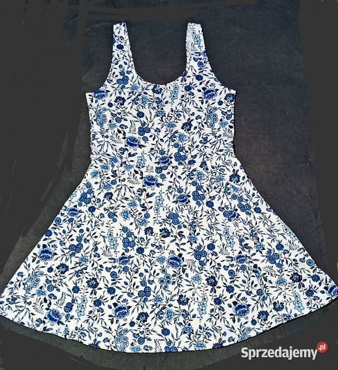 Sukienka w kwiatki S M Warszawa sprzedam