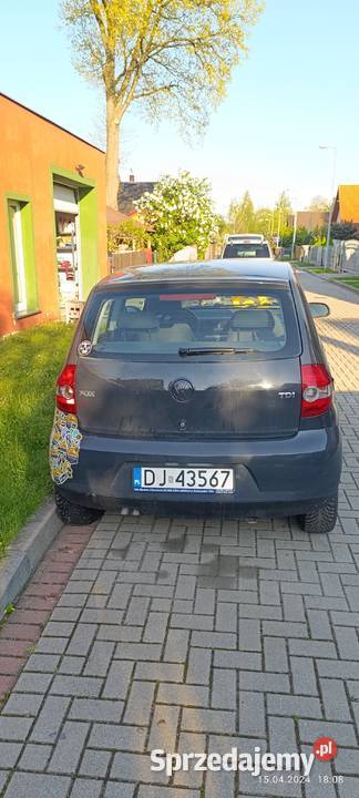 Sprzedam VW Fox 14 TDI chip uszkodzony Jelenia Góra